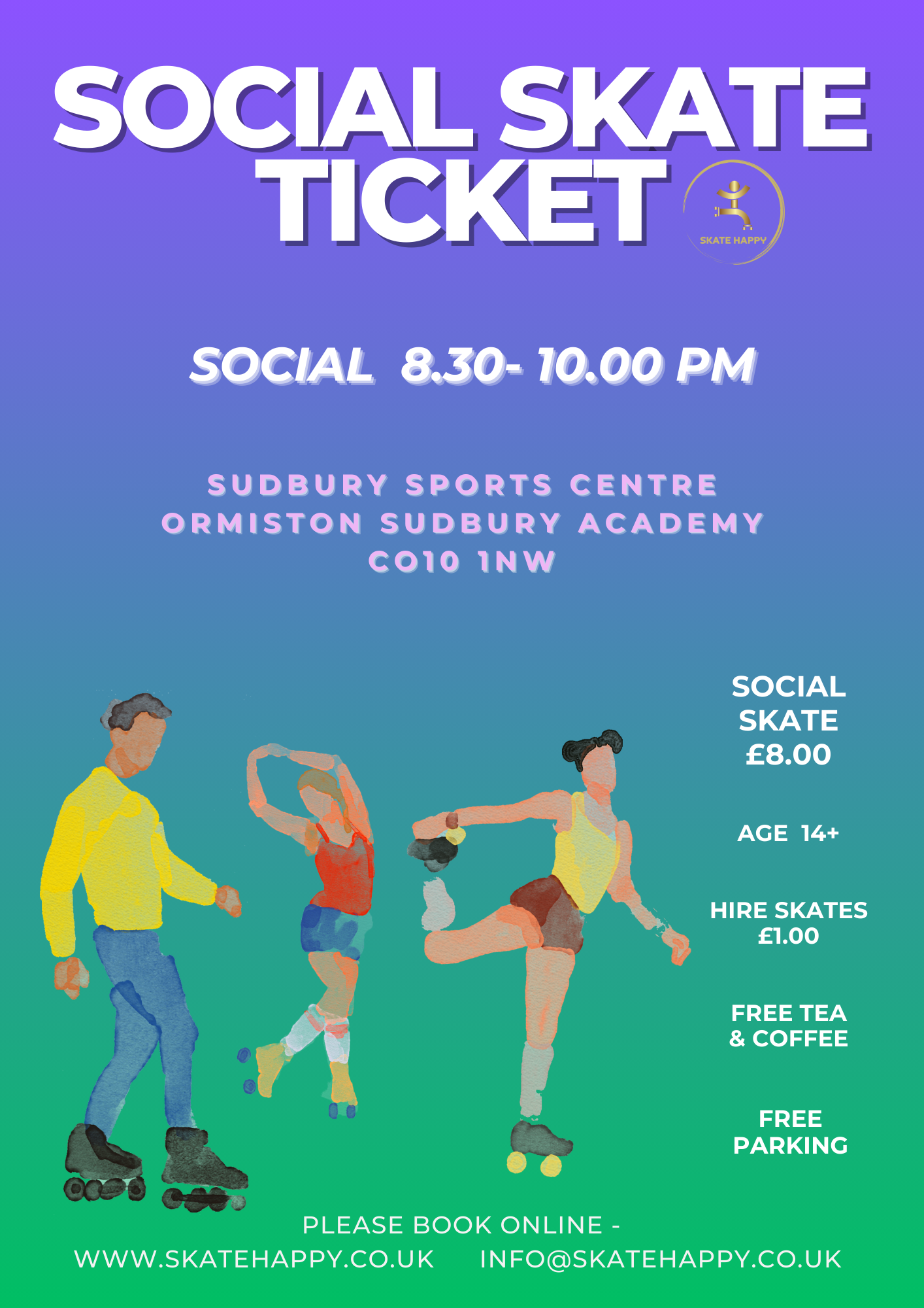 Adult Social Skate (Ages 14+)