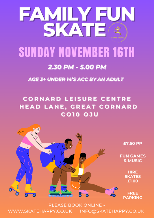 Sun 16th November Family Fun Skate