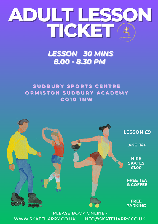 Adult (14+)  Lesson Only - Beginners/Improver