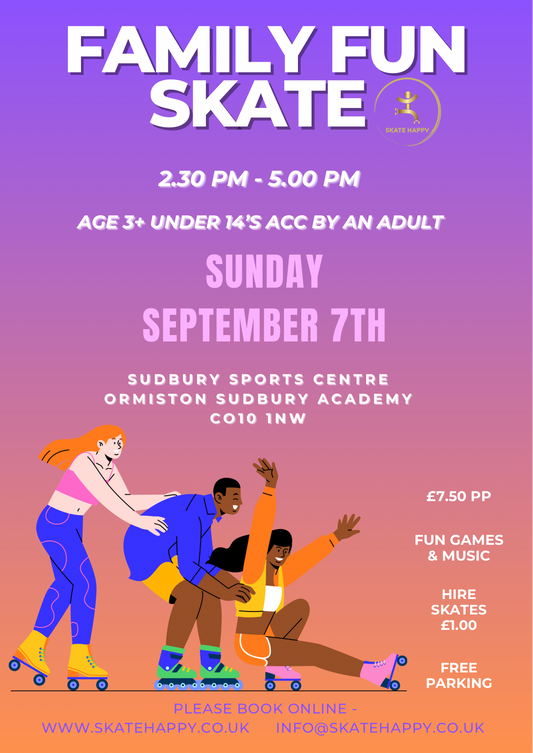 Sun 7th September Family Fun Skate
