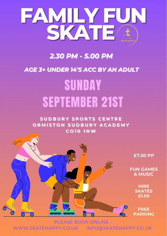 Sun 21st September Family Fun Skate