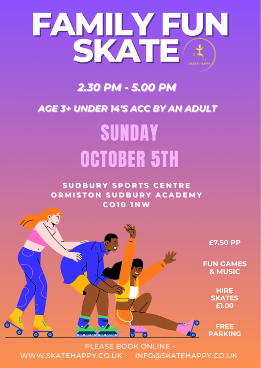 Sun 5th October Family Fun Skate