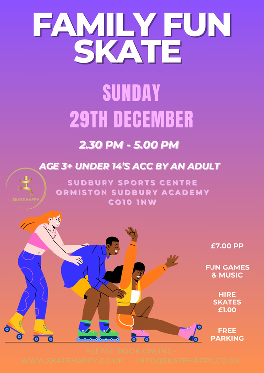 Sunday 29th December : Family Fun Skate