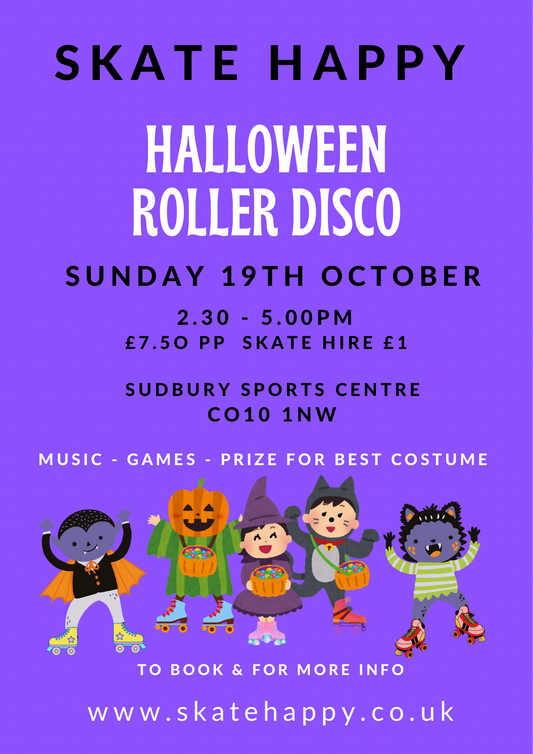 Sun 19th October Halloween Roller Disco